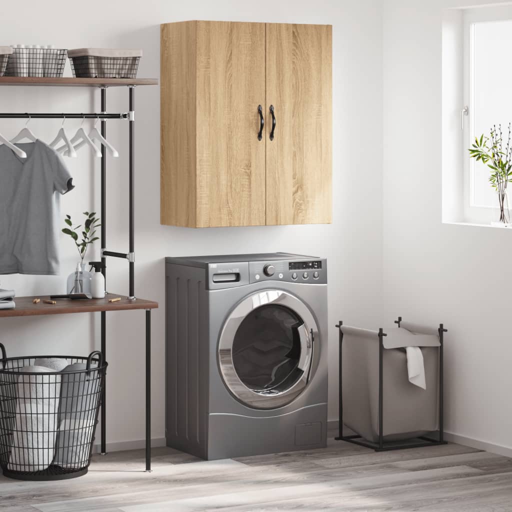 Armário de parede 69,5x34x90 cm deriv. madeira carvalho sonoma