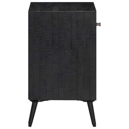 Mesa de cabeceira 40x30x50 cm madeira de teca maciça