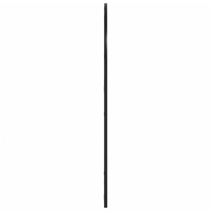 Espelho de parede arqueado 80x100 cm ferro preto