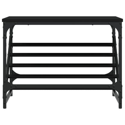 Sapateira 60x30x45 cm derivados de madeira preto