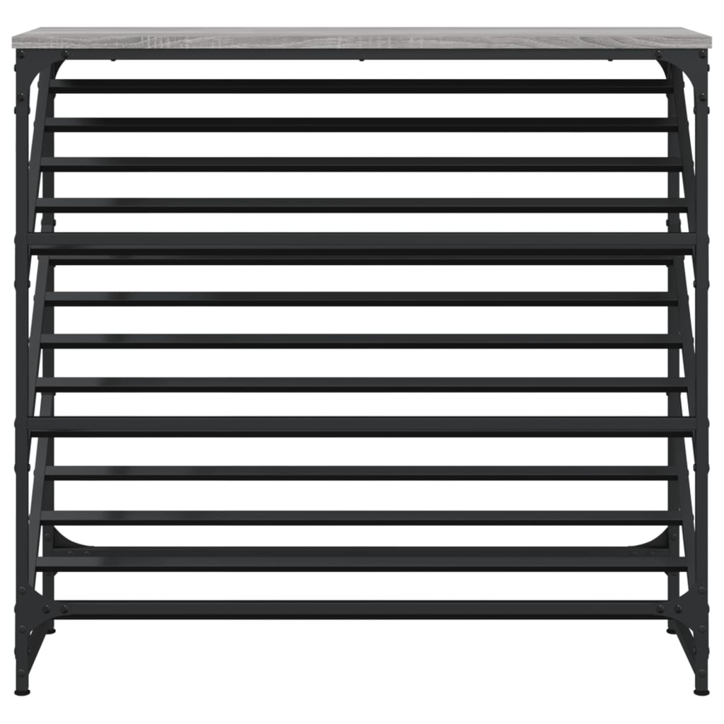 Sapateira 90x30x85 cm derivados de madeira cinzento sonoma