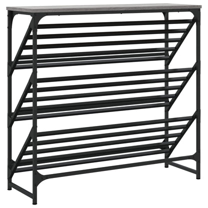 Sapateira 90x30x85 cm derivados de madeira cinzento sonoma