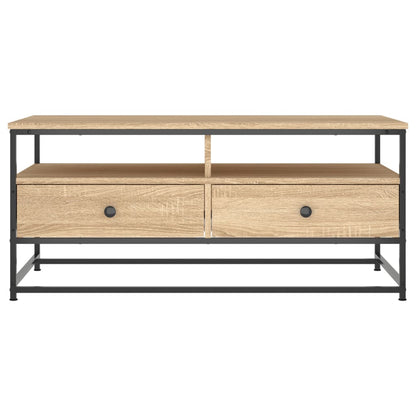 Mesa de centro 100x51x45 cm derivados madeira carvalho sonoma