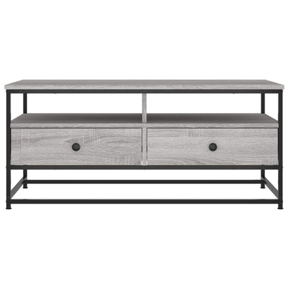 Mesa de centro 100x51x45cm derivados de madeira cinzento sonoma