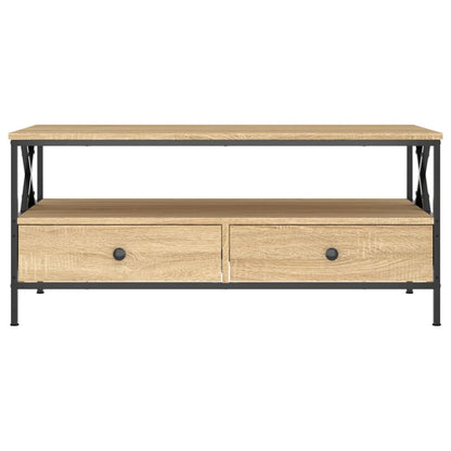 Mesa de centro 100x51x45 cm derivados madeira carvalho sonoma