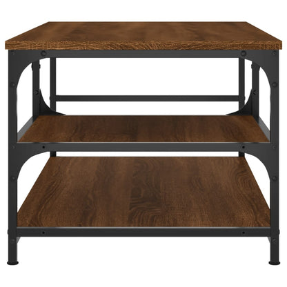 Mesa centro 90x49x40 cm derivados de madeira carvalho castanho