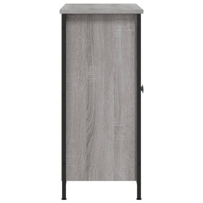 Aparador 100x33x75 cm derivados de madeira cinzento sonoma