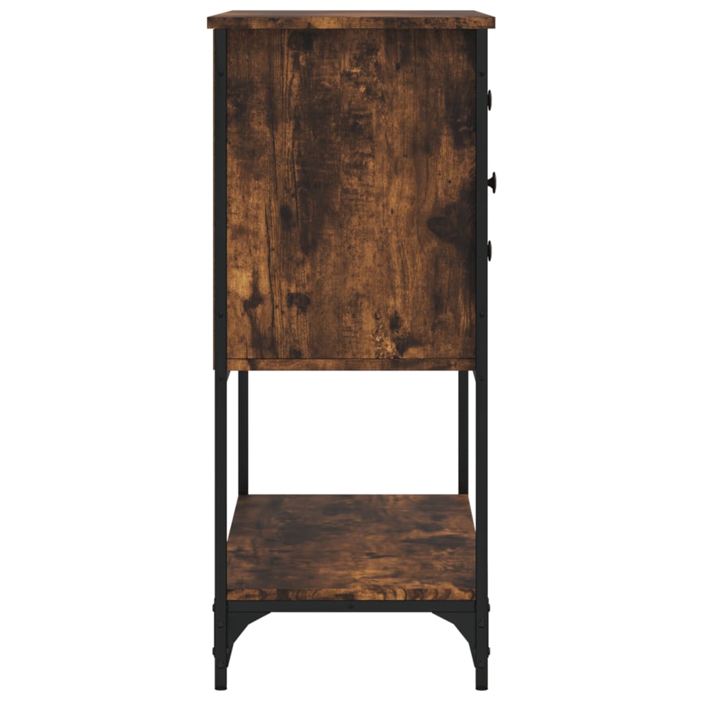 Aparador 100x36x85 cm derivados de madeira carvalho fumado