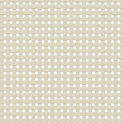 Móvel alto SENJA aspeto vime 90x40x112 cm pinho maciço branco