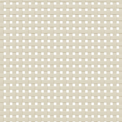 Móvel alto SENJA aspeto vime 90x40x112 cm pinho maciço branco