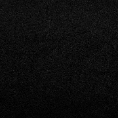 Poltrona tecido de microfibra preto