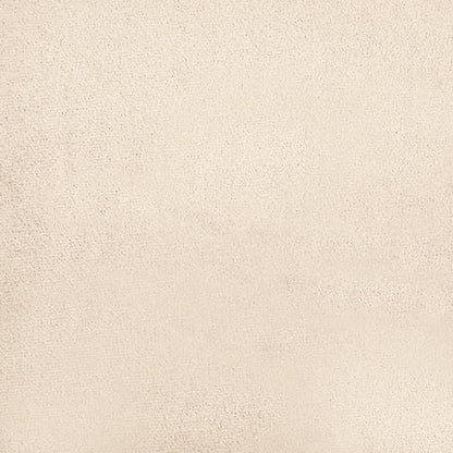 Sofá de 2 lugares 140 cm tecido de microfibra bege