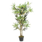 Árvore de bambu artificial 552 folhas 120 cm verde