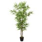 Árvore de bambu artificial 828 folhas 150 cm verde