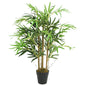 Árvore de bambu artificial 500 folhas 80 cm verde