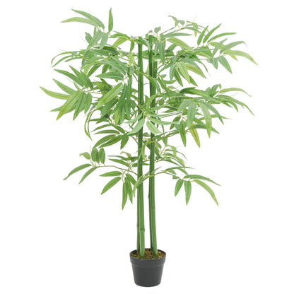 Árvore de bambu artificial 384 folhas 120 cm verde