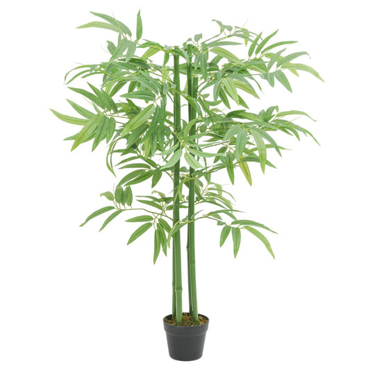 Árvore de bambu artificial 384 folhas 120 cm verde