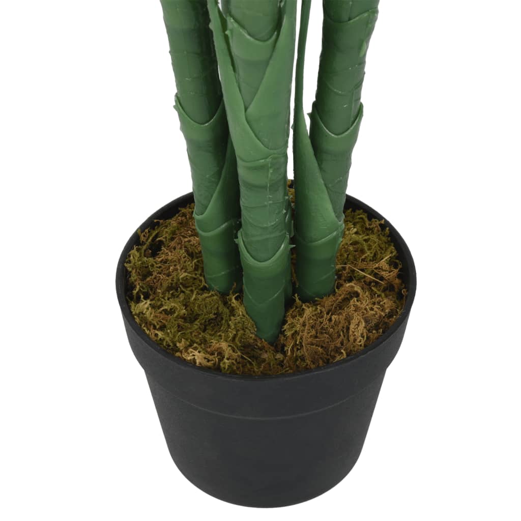 Palmeira artificial 28 folhas 120 cm verde