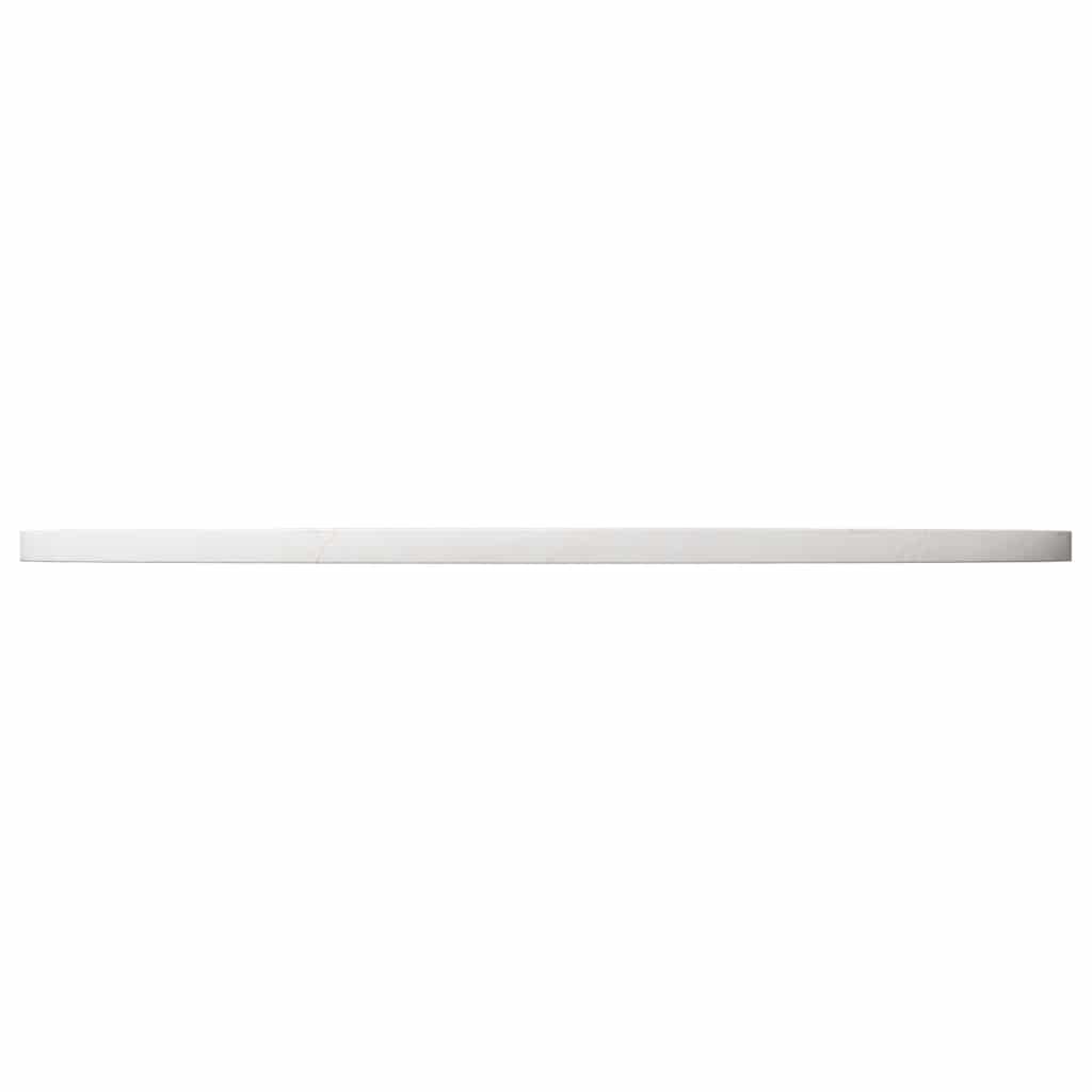 Tampo de mesa redondo Ø80x3 cm madeira de pinho maciça branco