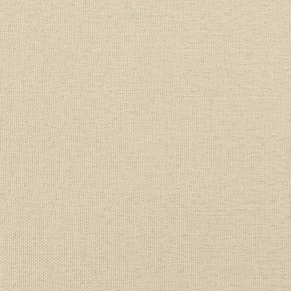 Sofá de 2 lugares tecido 120 cm cor creme