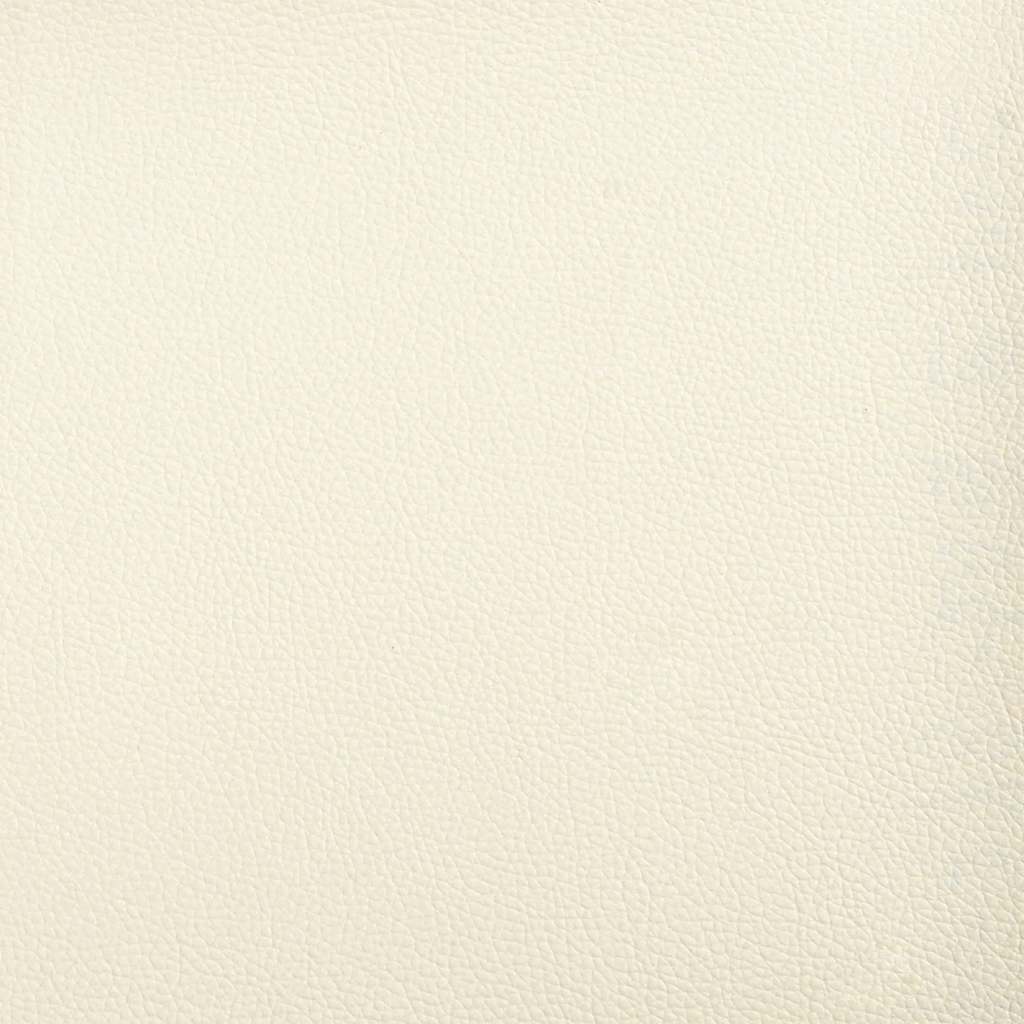 Poltrona couro artificial creme