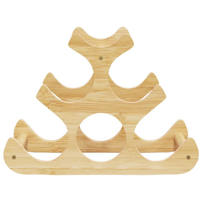 Garrafeira para 6 garrafas 35x18x25,5 cm bambu