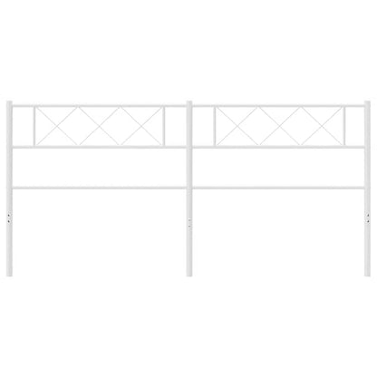Cabeceira de cama 193 cm metal branco