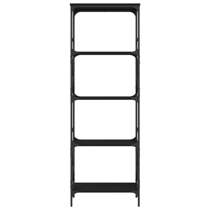 Estante c/ 5 prateleiras 59x35x171 cm derivados madeira preto