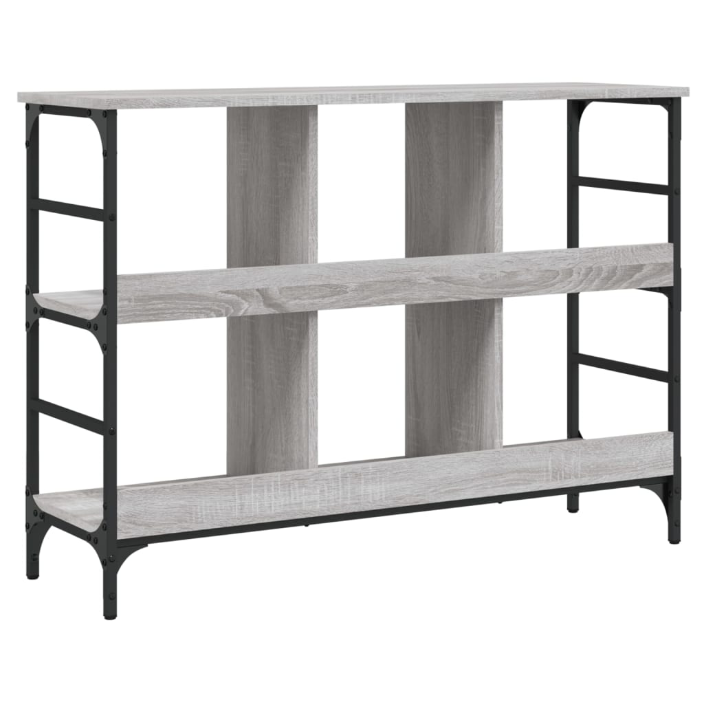 Aparador 102x32x73,5 cm derivados de madeira cinzento sonoma