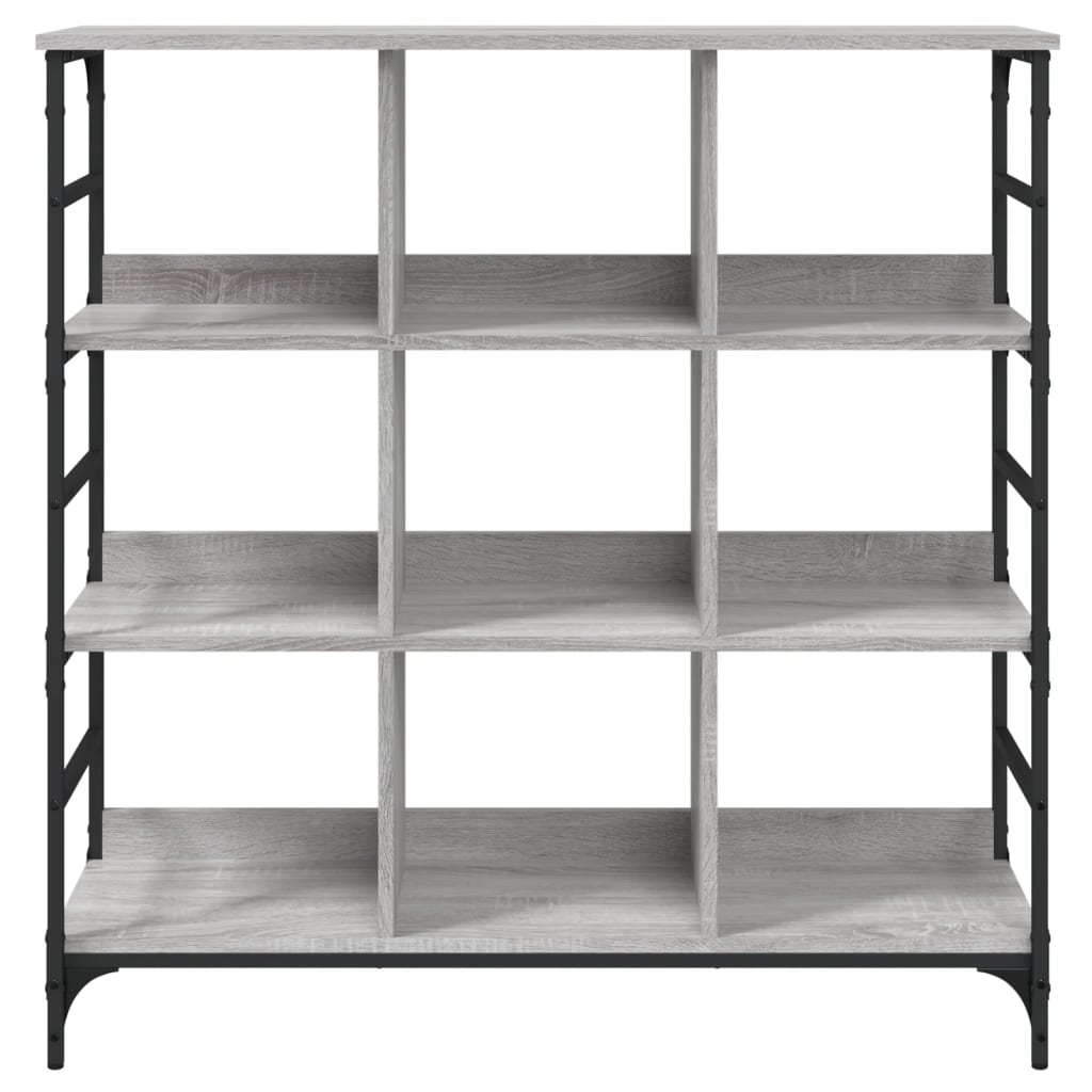 Aparador 102x32x103,5 cm derivados de madeira cinzento sonoma