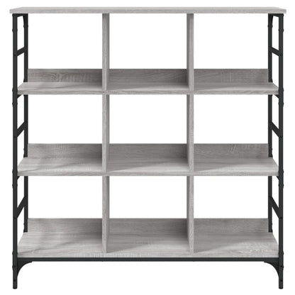 Aparador 102x32x103,5 cm derivados de madeira cinzento sonoma