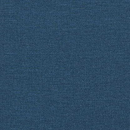 Banco c/ almofadões 113x64,5x75,5 cm tecido azul