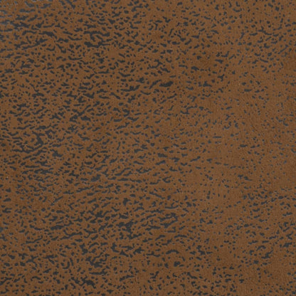 Banco c/ almofadões 113x64,5x75,5cm camurça artificial castanho