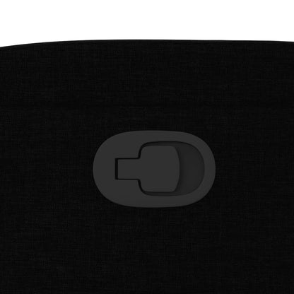 Poltrona reclinável tecido preto