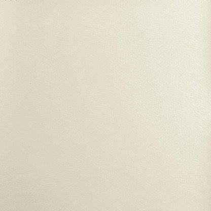 Poltrona reclinável couro artificial cor creme