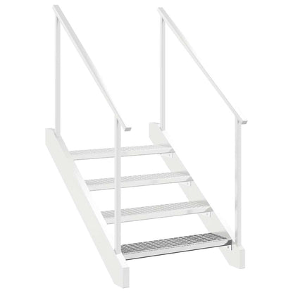 Degrau em grade 70x24x7 cm aço galvanizado