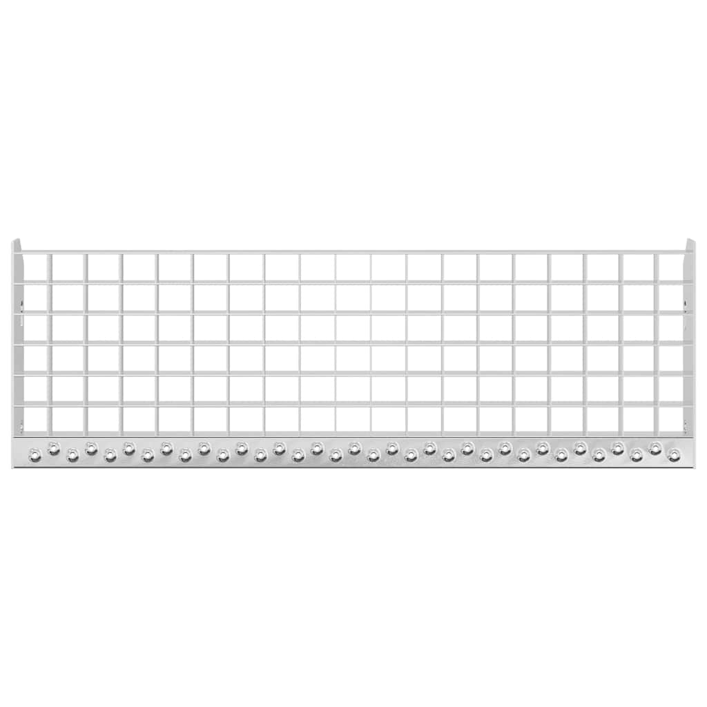 Degrau em grade 70x24x7 cm aço galvanizado