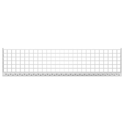 Degrau em grade 100x24x7 cm aço galvanizado