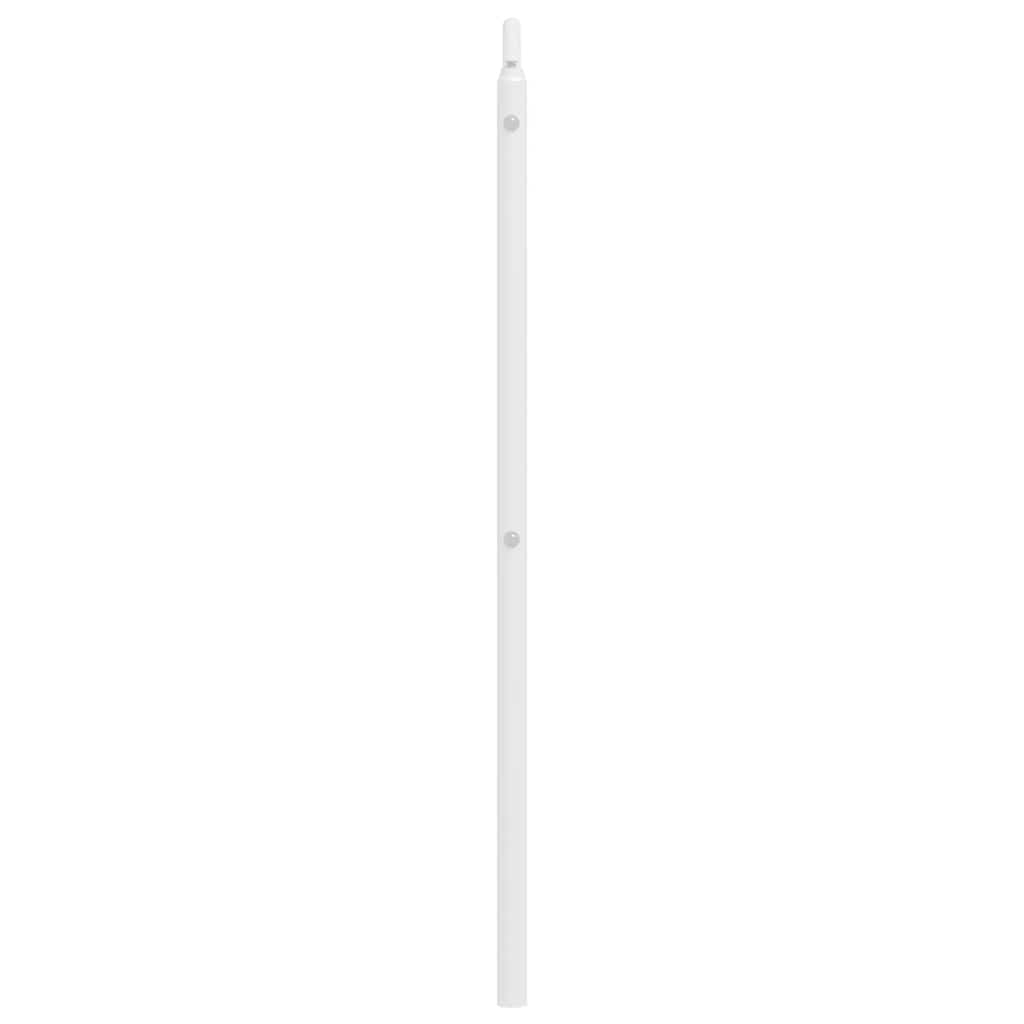 Cabeceira de cama 193 cm metal branco