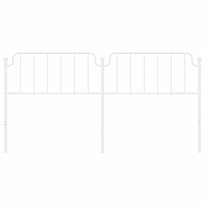 Cabeceira de cama 193 cm metal branco