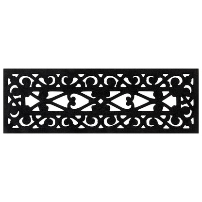Tapetes de escada 5 pcs 25x75 cm borracha