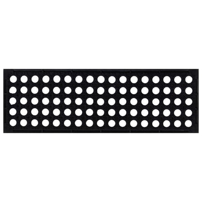 Tapetes de escada 5 pcs 25x75 cm borracha
