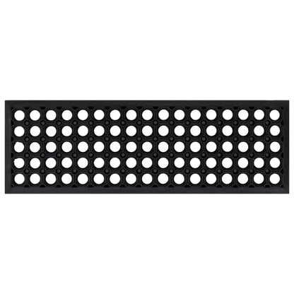 Tapetes para degraus de escada 10 pcs 25x75 cm borracha