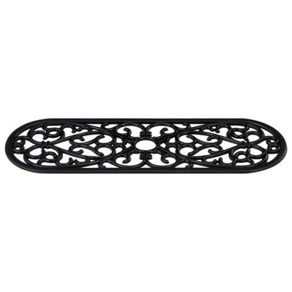 Tapetes de escada 5 pcs 25x75 cm borracha