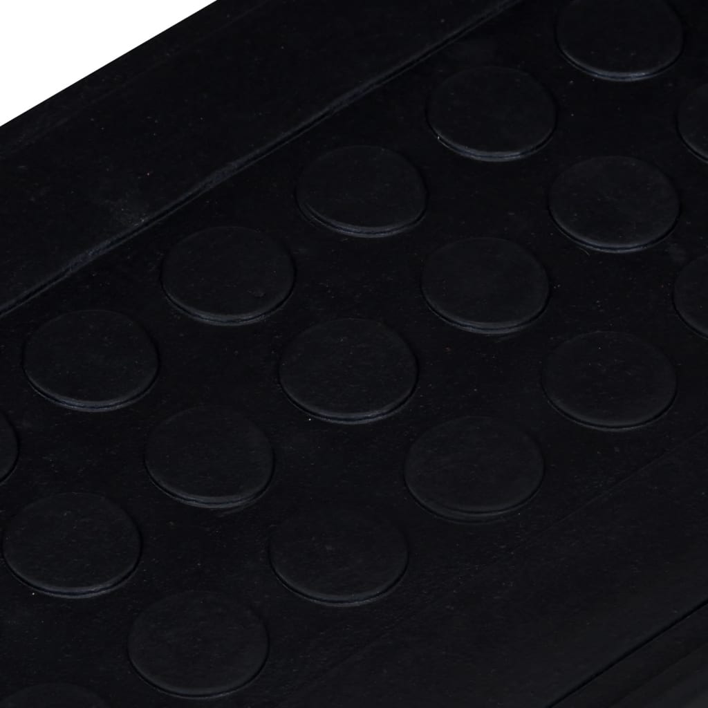 Tapetes para degraus de escada 10 pcs 25x75 cm borracha