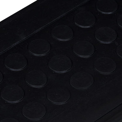 Tapetes para degraus de escada 10 pcs 25x75 cm borracha