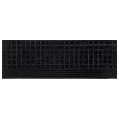 Tapetes para degraus de escada 10 pcs 25x75 cm borracha