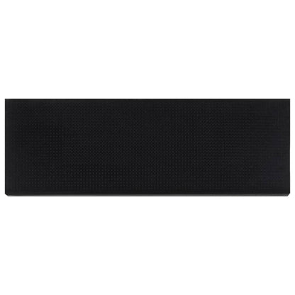 Tapetes de escada 5 pcs 25x75 cm borracha