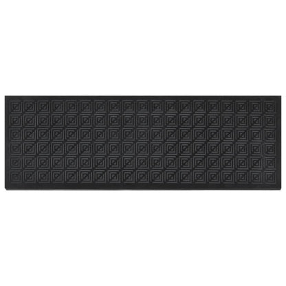 Tapetes para degraus de escada 10 pcs 25x75 cm borracha