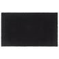 Tapete de porta 90x150 cm fibra de coco tufada preto